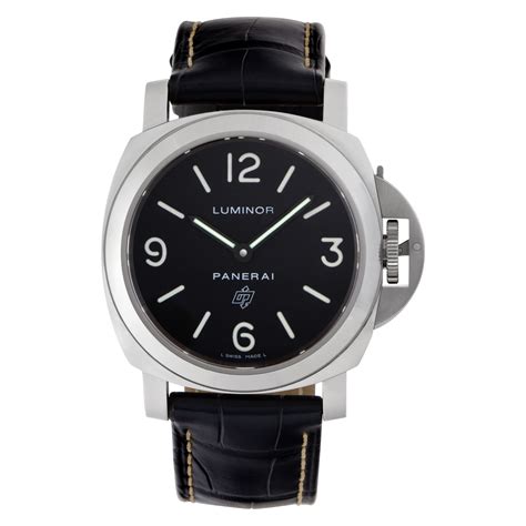 Preowned Panerai Luminor OP6834 Stainless Steel .